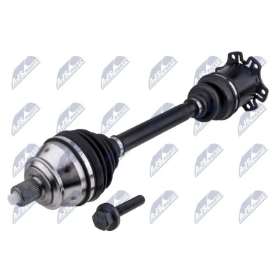 Imagem de NTY NPW AU 057 Veio de transmissão Eixo dianteiro, lado direito 526mm para veículos com ABS Caixa automática 6 velocidades AUDI: A6 C6 Avant