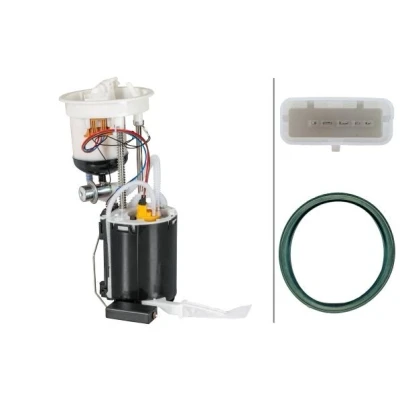 Imagem de HELLA 8TF 358 146 321 Unidade de alimentação combustível com junta, sensor nível regulador pressão elétrico
