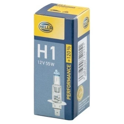 Imagem de HELLA 8GH 223 498 011 Lâmpada, farol principal H1 12 55 PEUGEOT: 207 CC, FORD: KUGA 2