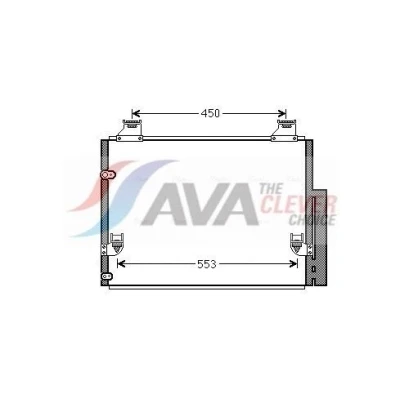 Imagem de Condensador, ar condicionado AVA QUALITY COOLING TO5563D