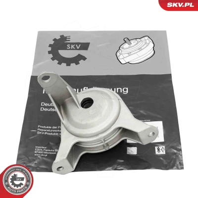 Imagem de ESEN SKV 75SKV024 Suporte, motor à frente, lado direito Rolamento de Borracha e metal Alumínio, 172mm 120mm OPEL: Zafira A, Astra G CC
