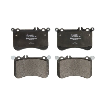 Imagem de BOSCH 0 986 494 780 Jogo de pastilhas para travão disco Baixo teor metálico com chapa anti ruído MERCEDES BENZ: Classe E Sedan, T modell