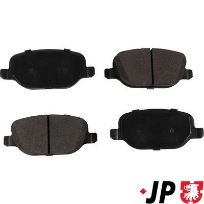 Imagem de JP GROUP 3063700210 Jogo de pastilhas para travão disco Eixo traseiro excl. contacto aviso desgaste ALFA ROMEO: 159 Sportwagon, Sedan