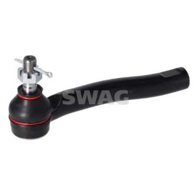 Imagem de SWAG 62 92 8318 Rótula de direção Eixo dianteiro, lado esquerdo com porca castelo CITROËN: C1 I, II, PEUGEOT: 107 Hatchback, TOYOTA: Aygo