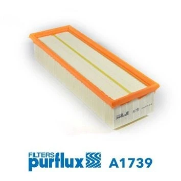 Imagem de PURFLUX A1739 Filtro de ar 75 115 341 Cartucho filtrante BMW: 5 Touring, Sedan, X3
