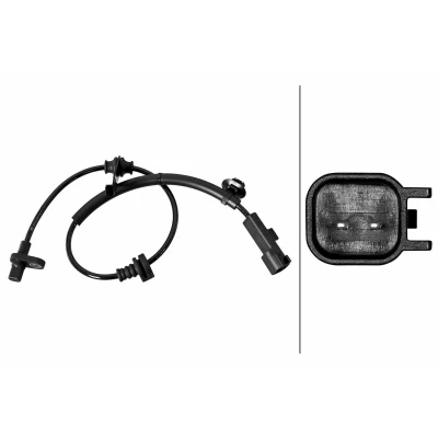 Imagem de HELLA 6PU 358 218 771 Sensor de ABS com grampo Hall 2 527 FORD: Mondeo 5 Kombi, Galaxy Mk3 MPV