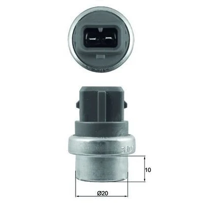 Imagem de MAHLE ORIGINAL TSE 23 Sensor da Temperatura do Líquido de Refrigeração com junta AUDI: A4 B5 Avant, Sedan, VOLKSWAGEN: TRANSPORTER 4 Bus