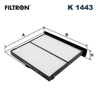 Imagem de FILTRON K 1443 Filtro, ar do habitáculo Filtro de partículas 230 235 42,5 SUBARU: Impreza V Hatchback