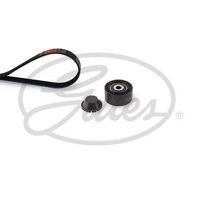 Imagem de GATES K016PK848SF Jogo de correias trapezoidais estriadas CITROËN: C3 II, C4 II Cactus, DS3 Hatchback, PEUGEOT: 208 I Hatchback