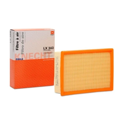 Imagem de MAHLE ORIGINAL LX 343 Filtro de ar 57,3 178 242,0, 242,0 Cartucho filtrante BMW: 3 Sedan, 5 Cabrio, SEAT: IBIZA