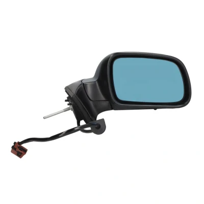 Imagem de Espelho retrovisor Tyc 326 0081 à direita com subcapa tom azul, convexo, aquecível, sensor de temeperatura, para regulação eléctrica dos espelhos