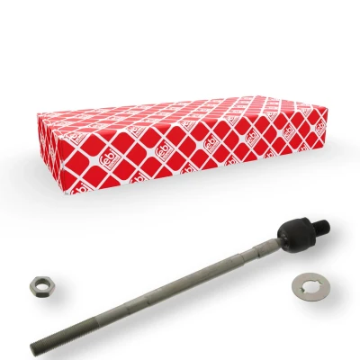 Imagem de FEBI BILSTEIN 21565 Barra Axial da Direção Eixo dianteiro, lado esquerdo, direito 340 ProKit com porca de segurança