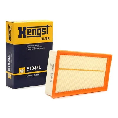 Imagem de HENGST FILTER E1045L Filtro de ar 57 134 235 Cartucho filtrante NISSAN: Qashqai / Qashqai+2 I, I Van, RENAULT: Koleos