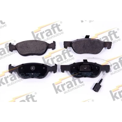 Imagem de KRAFT 6003180 Jogo de pastilhas para travão disco incl. contacto aviso desgaste FIAT: Punto I Hatchback, BRAVO 1, Marea Weekend