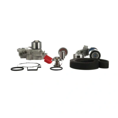 Imagem de GATES KP2TH15612XS 3 bomba de Água + Kit Correia Distribuição com água Tru Power termóstato