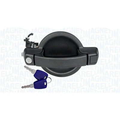 Imagem de MAGNETI MARELLI 350105010400 Puxadores de Porta traseira com canhão fechadura preto não revestido FIAT: Doblo I Cargo, Carrinha