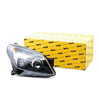 Imagem de TYC 20 0389 05 2 Farol Principal à direita H1, H7 com motor elétrico, porta lâmpadas OPEL: Astra H GTC, Caravan, Hatchback endado,