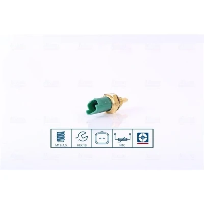 Imagem de NISSENS 207087 Sensor da Temperatura do Líquido de Refrigeração RENAULT: CLIO 2, LAGUNA 2 Grandtour, CITROËN: C4 I Hatchback, Coupe