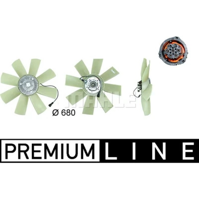 Imagem de MAHLE ORIGINAL CFF 439 000P Ventilador de Radiador 680 electrónico