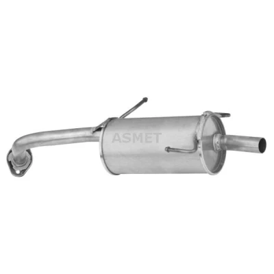 Imagem de ASMET 14.013 Panela de escape traseira NISSAN: MICRA 2