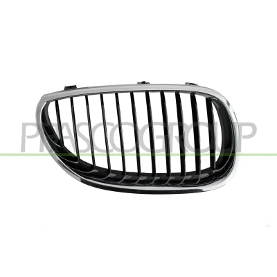 Imagem de PRASCO Premium BM0462003 Grelha de Radiador à direita preto crómio BMW: 5 Sedan, Touring