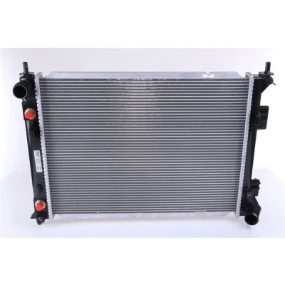 Imagem de NISSENS 67604 Radiador, arrefecimento do motor Alumínio 500 374 16 Aletas de refrigeração soldadas KIA: Venga