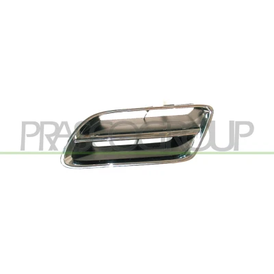 Imagem de PRASCO DS1752104 Grelha de Radiador esquerda, à frente, lado esquerdo cinzento, crómio NISSAN: Primera Hatchback