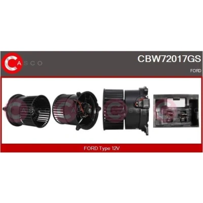 Imagem de CASCO CST10255AS Motor de arranque 12V 1,70kW 10 CPS0013 76mm VOLKSWAGEN: Polo IV Hatchback, Touran I, Passat B6 Sedan, SEAT: Ibiza 3