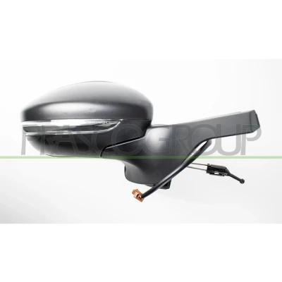 Imagem de Espelho retrovisor Prasco CI3287313 com cabo, sensor à direita preto convexo, sem cor CITROËN: C3 III