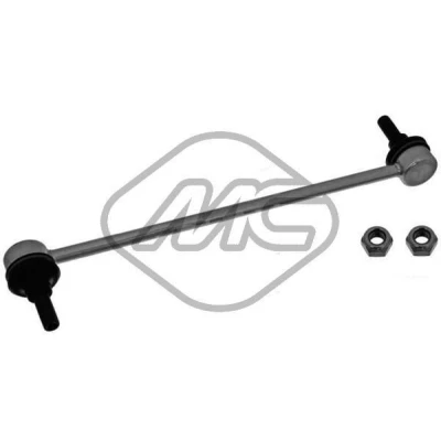 Imagem de Metalcaucho 06793 barra / escora, estabilizadora Eixo dianteiro, de ambos os lados 261mm M10 x 1,50mm Aço