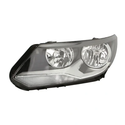Imagem de ALKAR 2745136 Farol Principal esquerda H15, W5W, PY21W, H7 com luz de circulação diurna motor elétrico Caixa interior preto