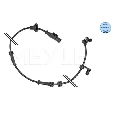 Imagem de MEYLE 40 14 800 0020 Sensor de ABS Eixo traseiro, ambos os lados com material fixação ORIGINAL Quality Hall 2 875 12