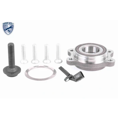 Imagem de VEMO V10 72 8812 Kit de rolamento roda Eixo dianteiro, lado esquerdo com sensor, velocidade rotação da 141 AUDI: A6 C6 Avant, Sedan