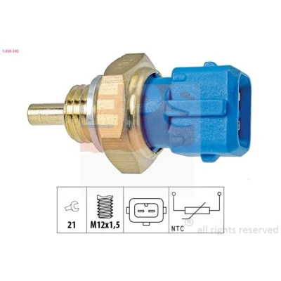 Imagem de FACET 7.3342 Sensor, temperatura do líquido de refrigeração Made in Italy OE Equivalent RENAULT: CLIO 3