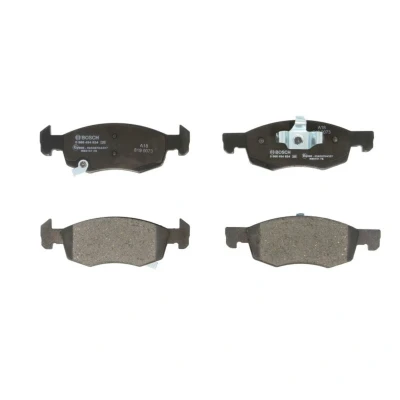Imagem de BOSCH 0 986 494 824 Jogo de pastilhas para travão disco OPEL: Corsa E Hatchback