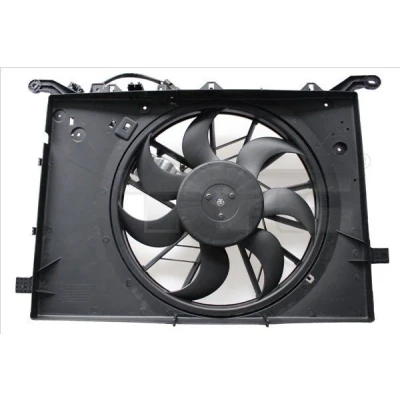 Imagem de TYC 838 0008 ventilador de radiador 420 270 com estrutura do (caixilho) módulo comando