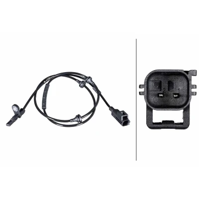 Imagem de HELLA 6PU 358 216 421 Sensor de ABS Hall 2pólos 1086mm