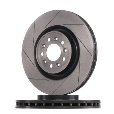 Imagem de BREMBO COATED DISC LINE 09.8780.21 Disco de travão 355 32 5 fendido, interior ventilado revestido alto carbono com parafusos