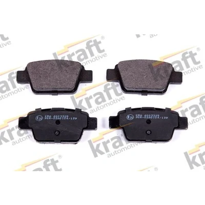 Imagem de KRAFT 6003325 Jogo de pastilhas para travão disco Eixo traseiro FIAT: BRAVO 2, Stilo Hatchback, Multi Wagon, ALFA ROMEO: MiTo