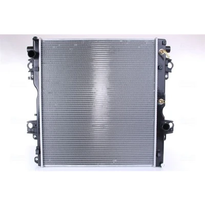 Imagem de NISSENS 646824 Radiador, arrefecimento do motor Alumínio 575 645 36 Aletas de refrigeração soldadas