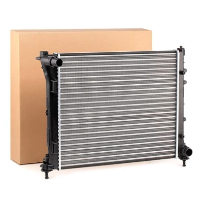 Imagem de NISSENS 61935 Radiador, arrefecimento do motor Alumínio 480 416 24 Aletas de refrigeração unidas mecanicamente ABARTH: 500 / 595 695 Hatchback