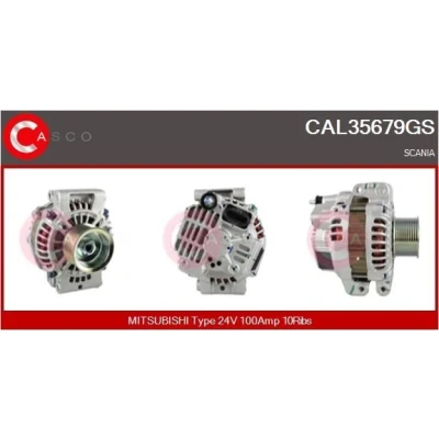 Imagem de CASCO CAL20106AS Alternador 12V 60A NISSAN: Pick Up