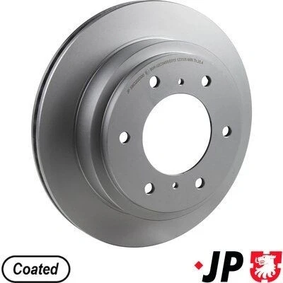 Imagem de JP GROUP 3963200300 Disco de travão Eixo traseiro 300 22 6 interior ventilado revestido MITSUBISHI: PAJERO Sport 1 SUV, 4