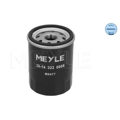 Imagem de MEYLE 30 14 322 0009 Filtro de óleo 3/4&quot; 16 UNF ORIGINAL Quality com uma válvula retenção aparafusado TOYOTA: Corolla IX Hatchback