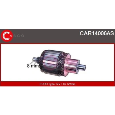 Imagem de CASCO Alternador 12V 110A M6 B+ CPA0217 57mm com regulador integrado CAL40157AS