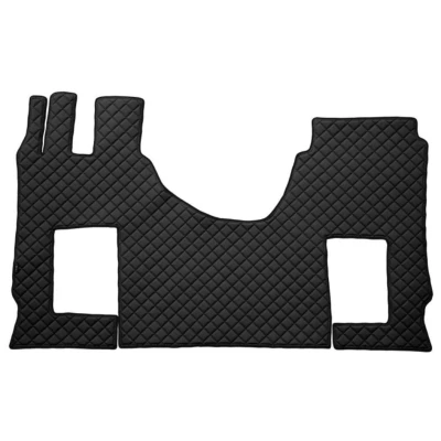 Imagem de F CORE FL32 BLACK Conjunto de tapete chão Couro artificial à frente 1 preto