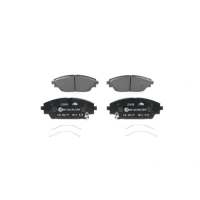 Imagem de ATE 13.0470 5658.2 Jogo de pastilhas para travão disco com avisador sonoro desgaste acessórios MAZDA: CX 3, 3 Sedan, Hatchback