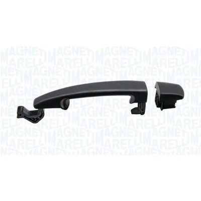 Imagem de MAGNETI MARELLI 350105017500 Puxadores de Porta esquerda, à direita sem chave preto não revestido CITROËN: Berlingo / First I Van