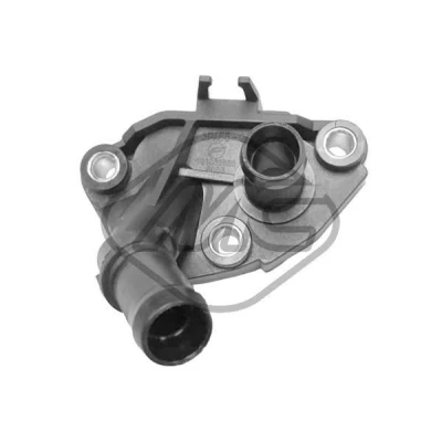 Imagem de Metalcaucho 03769 Flange com juntas sem termóstato RENAULT: CLIO 2, Kangoo II / Grand Kangoo, MEGANE 2 Kombi, DACIA: SANDERO