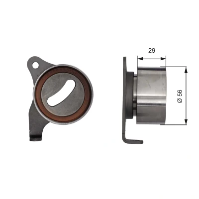 Imagem de Rolo tensor, correia dentada GATES T41071